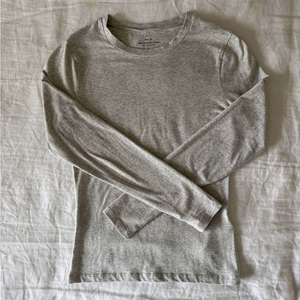 Abercrombie Long Sleeve Baby Tee